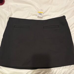 Astr Elegant Black Skirt